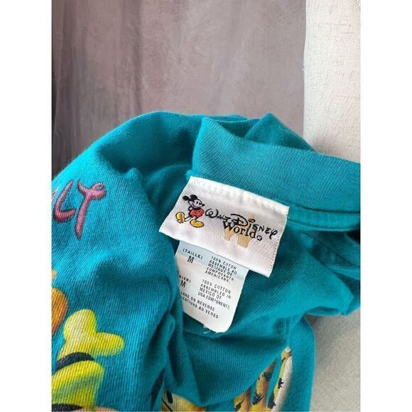 Vintage 1990s Walt Disney World T Shirt Mickey Mouse - Picture 9 of 9